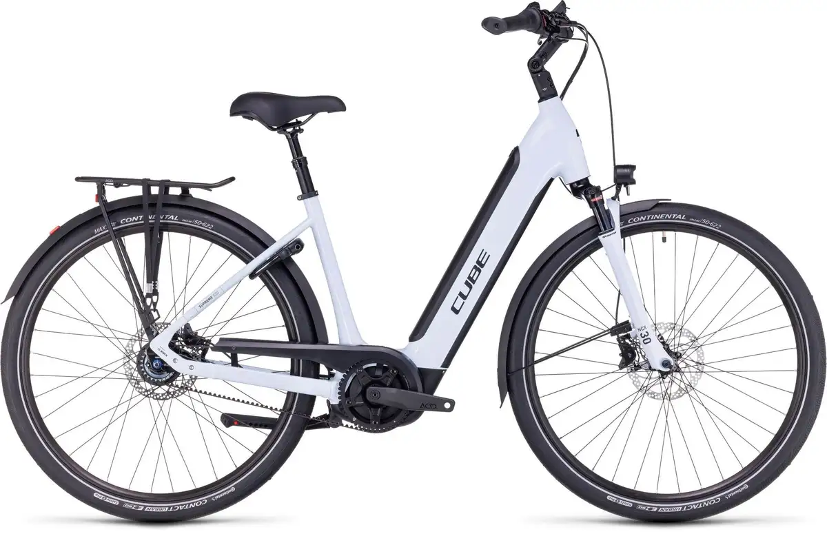 Cube SUPREME HYBRID EXC 625 SE FLASHWHITE - Afbeelding 1
