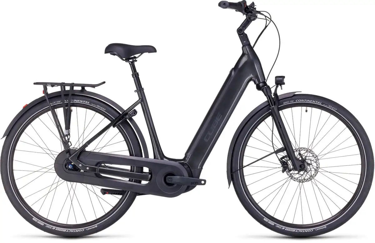Cube SUPREME HYBRID EX 625 GREY/BLACK - Afbeelding 1