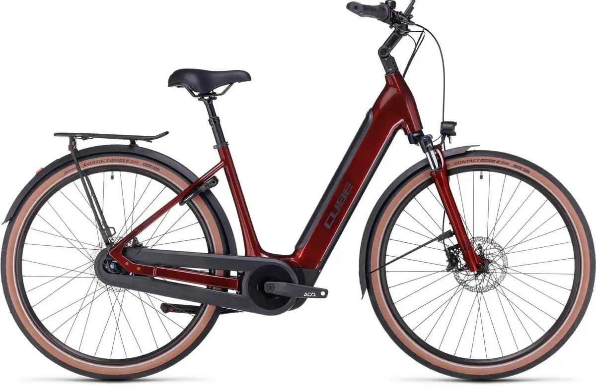 Cube SUPREME HYBRID PRO 500 RED/BLACK - Afbeelding 1