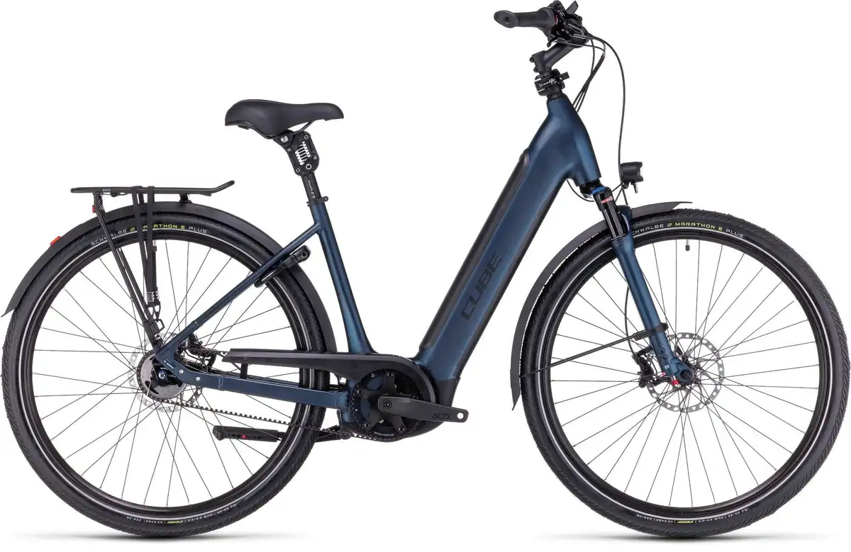 Cube SUPREME HYBRID SLT 625 MIDNIGHT/BLACK - Afbeelding 1