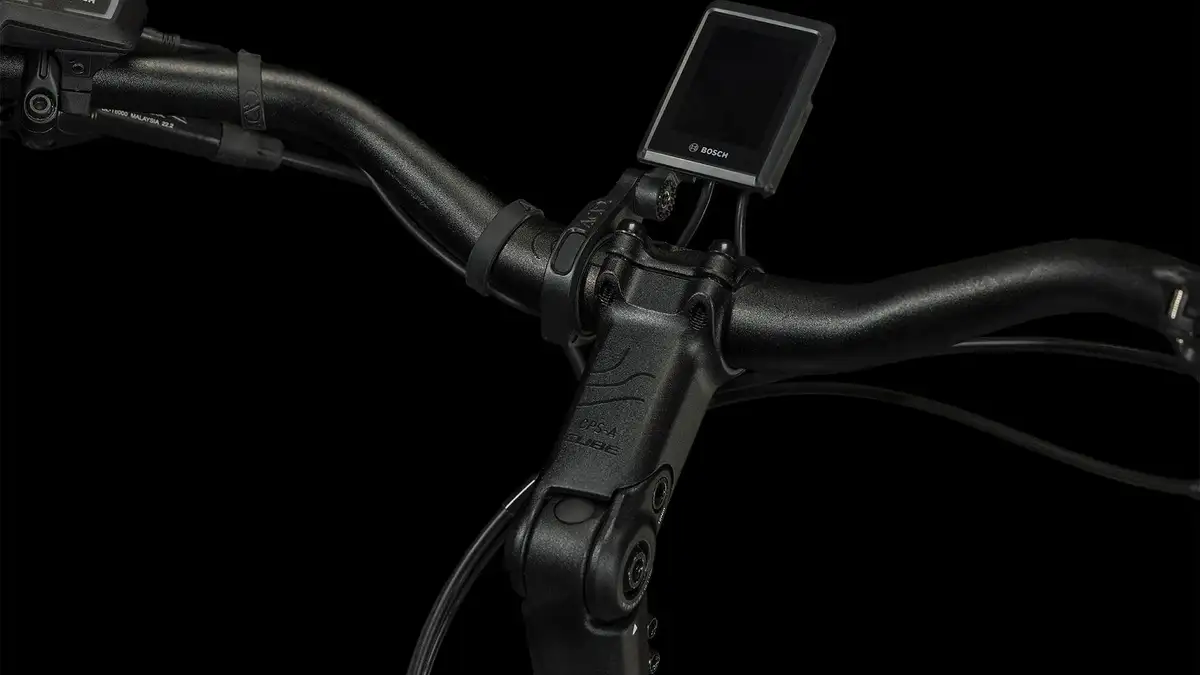 Cube SUPREME HYBRID SLX 625 POLARSILVER/BLACK - Afbeelding 2
