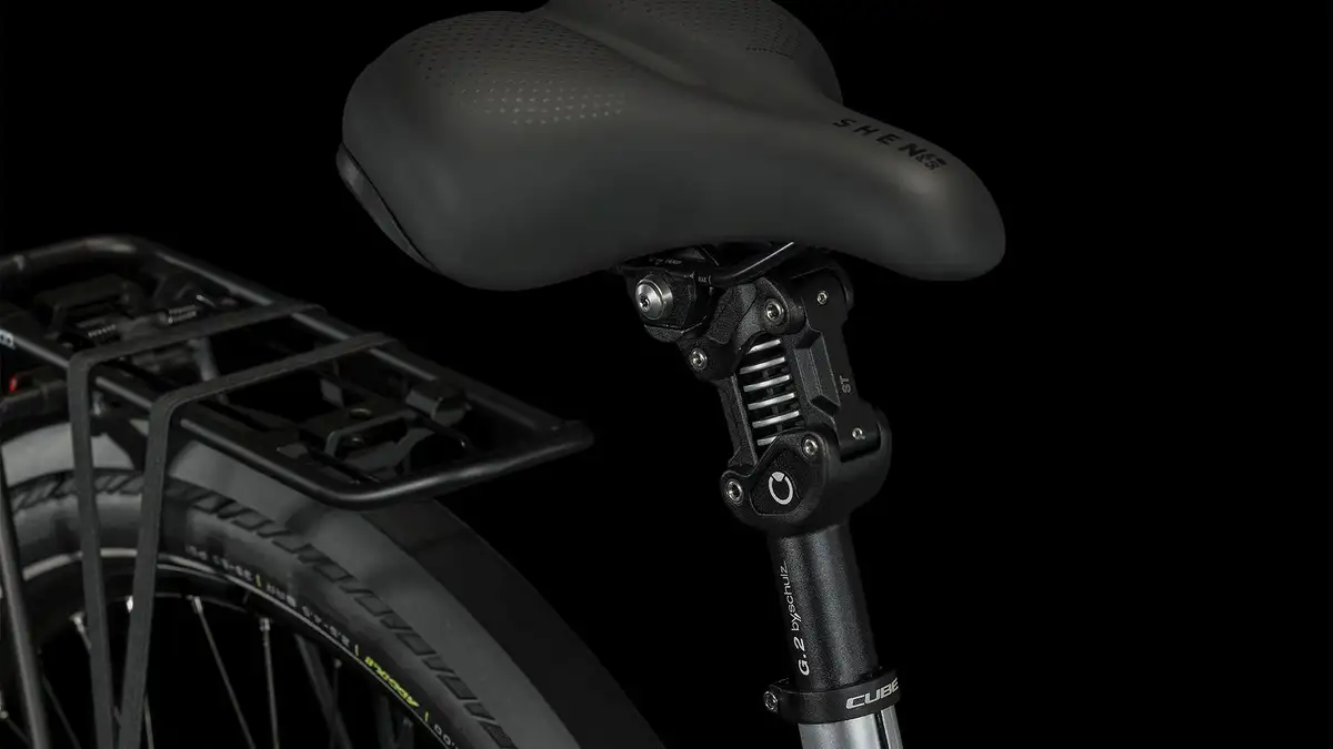 Cube SUPREME HYBRID SLX 625 POLARSILVER/BLACK - Afbeelding 5