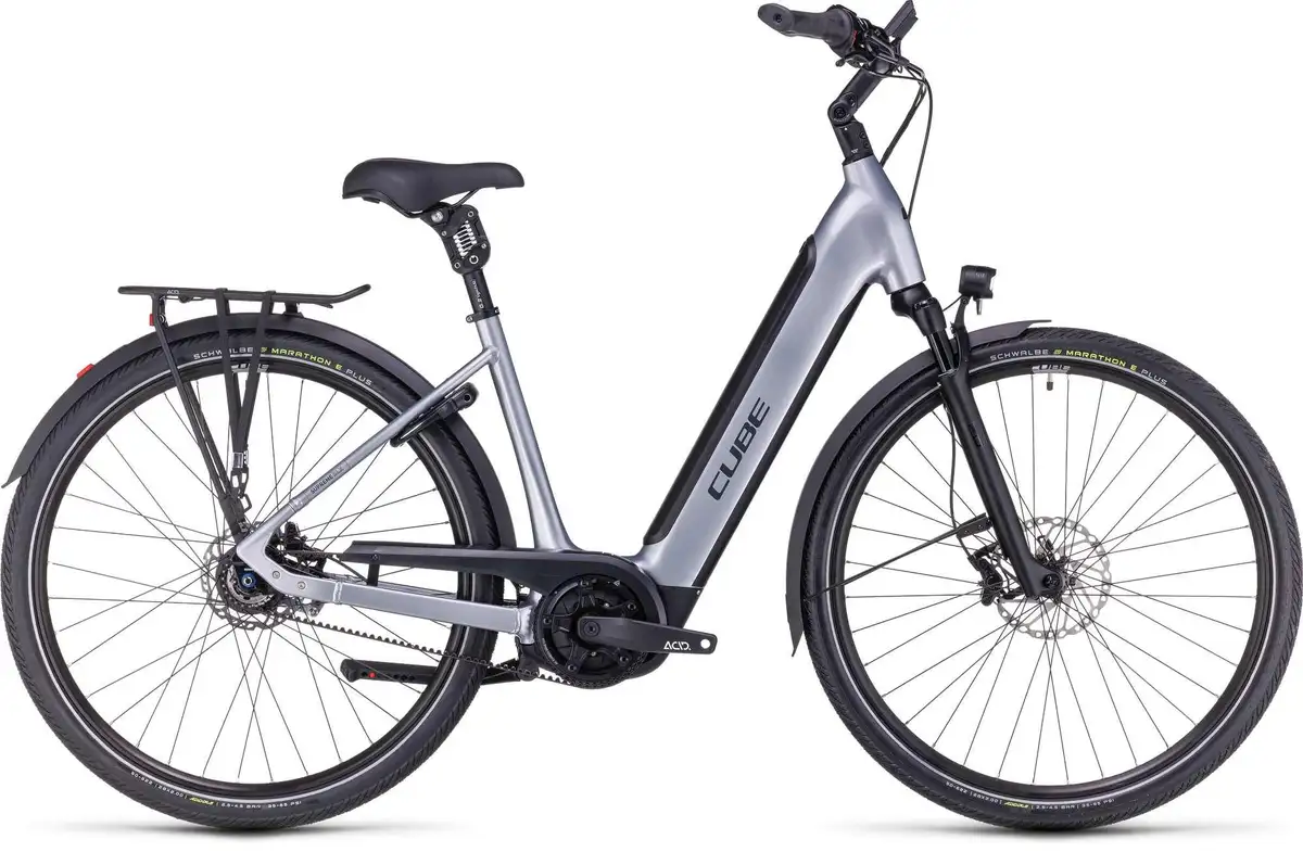 Cube SUPREME RT HYBRID SLX 625 POLARSILVER - Afbeelding 1