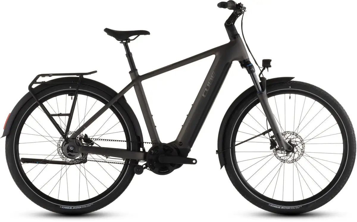 Cube TOURING HYBRID COMFORT SLX 800 CHARCOAL/CHROME - Afbeelding 1