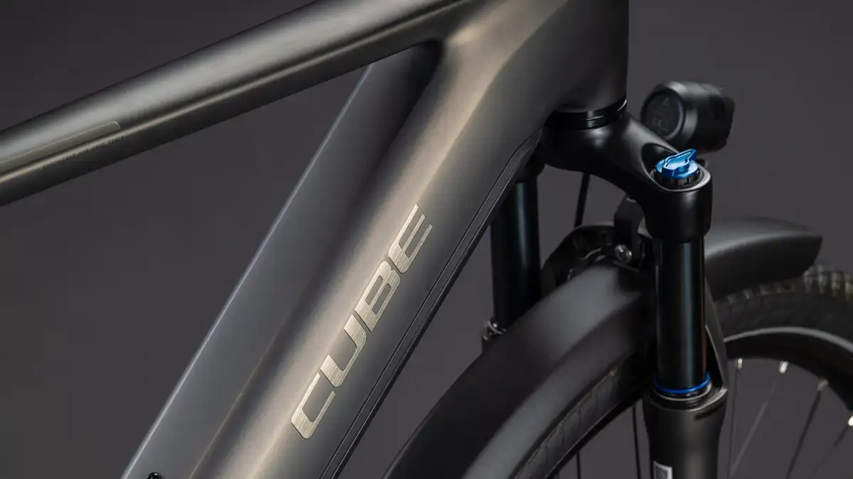 Cube TOURING HYBRID COMFORT SLX 800 CHARCOAL/CHROME - Afbeelding 3