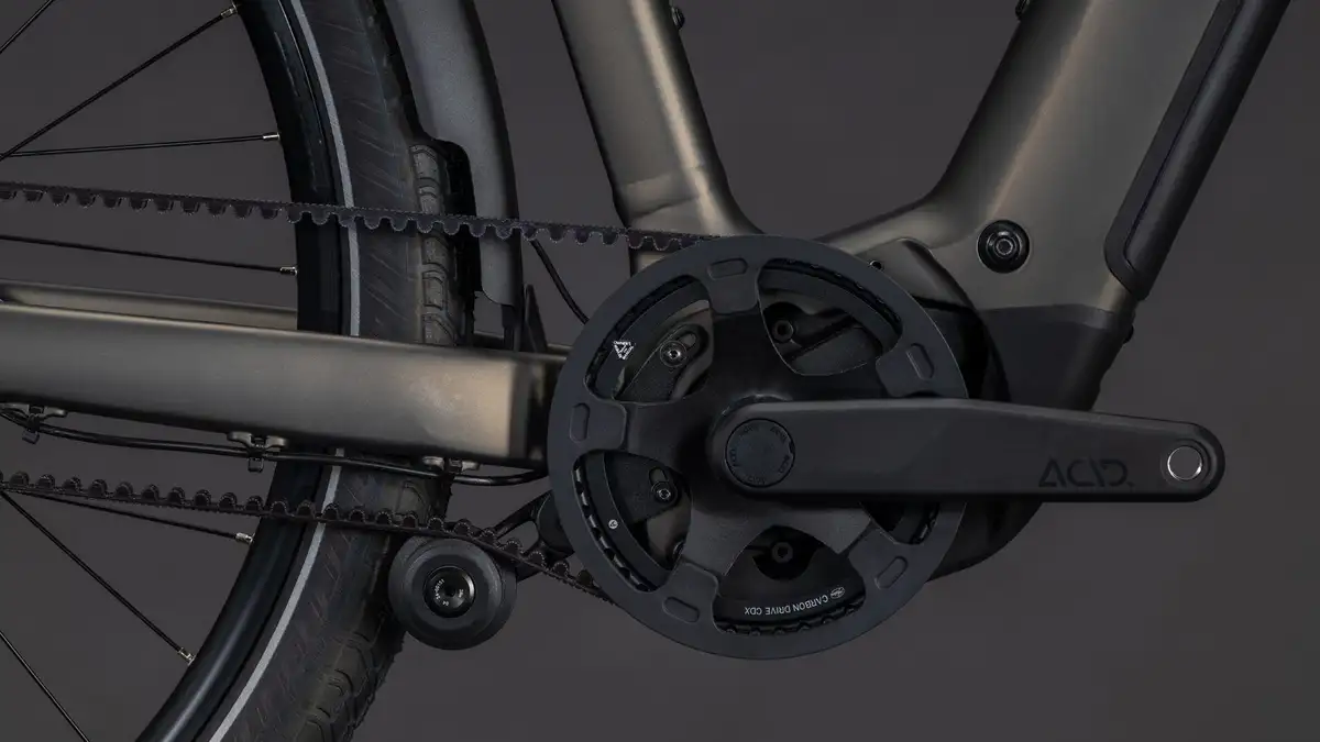Cube TOURING HYBRID COMFORT SLX 800 CHARCOAL/CHROME - Afbeelding 5