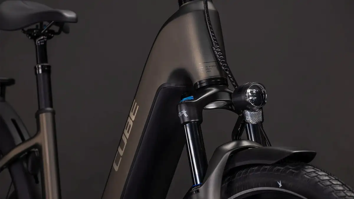 Cube TOURING HYBRID COMFORT SLX 800 CHARCOAL/CHROME - Afbeelding 6