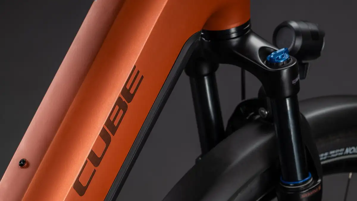 Cube TOURING HYBRID COMFORT SLX 800 CHILLI/CHROME - Afbeelding 3