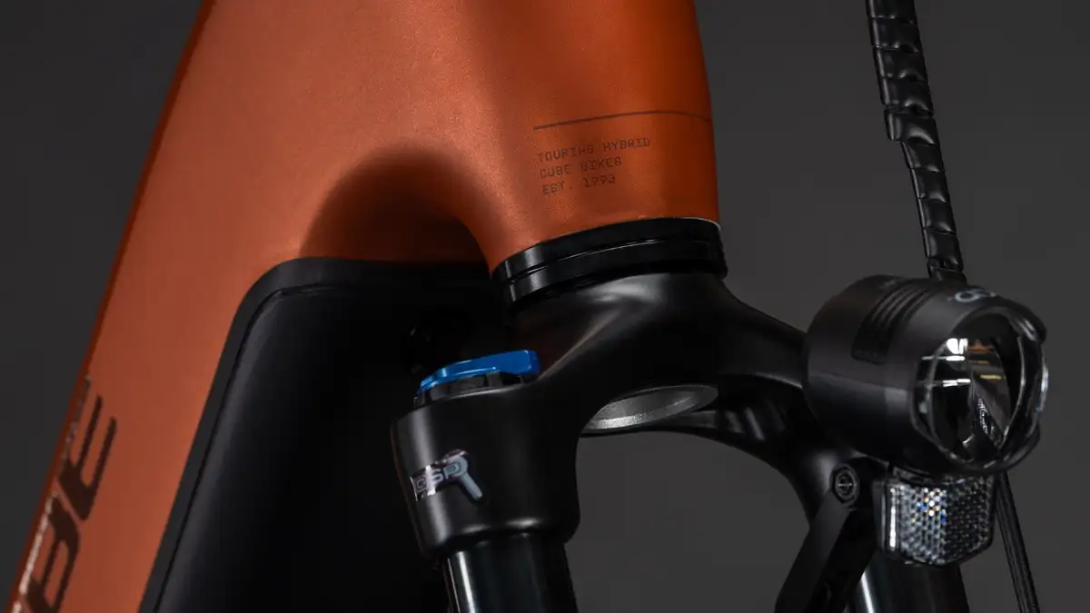Cube TOURING HYBRID COMFORT SLX 800 CHILLI/CHROME - Afbeelding 6