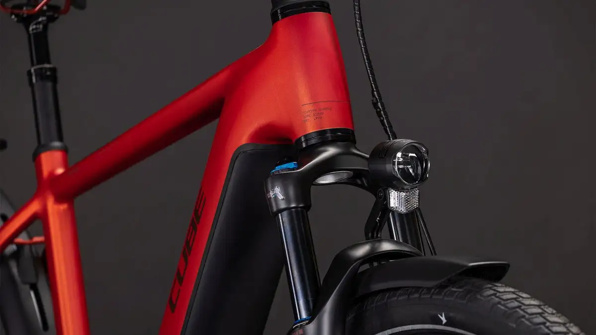 Cube TOURING HYBRID COMFORT SLX 800 CHILLI/CHROME - Afbeelding 6