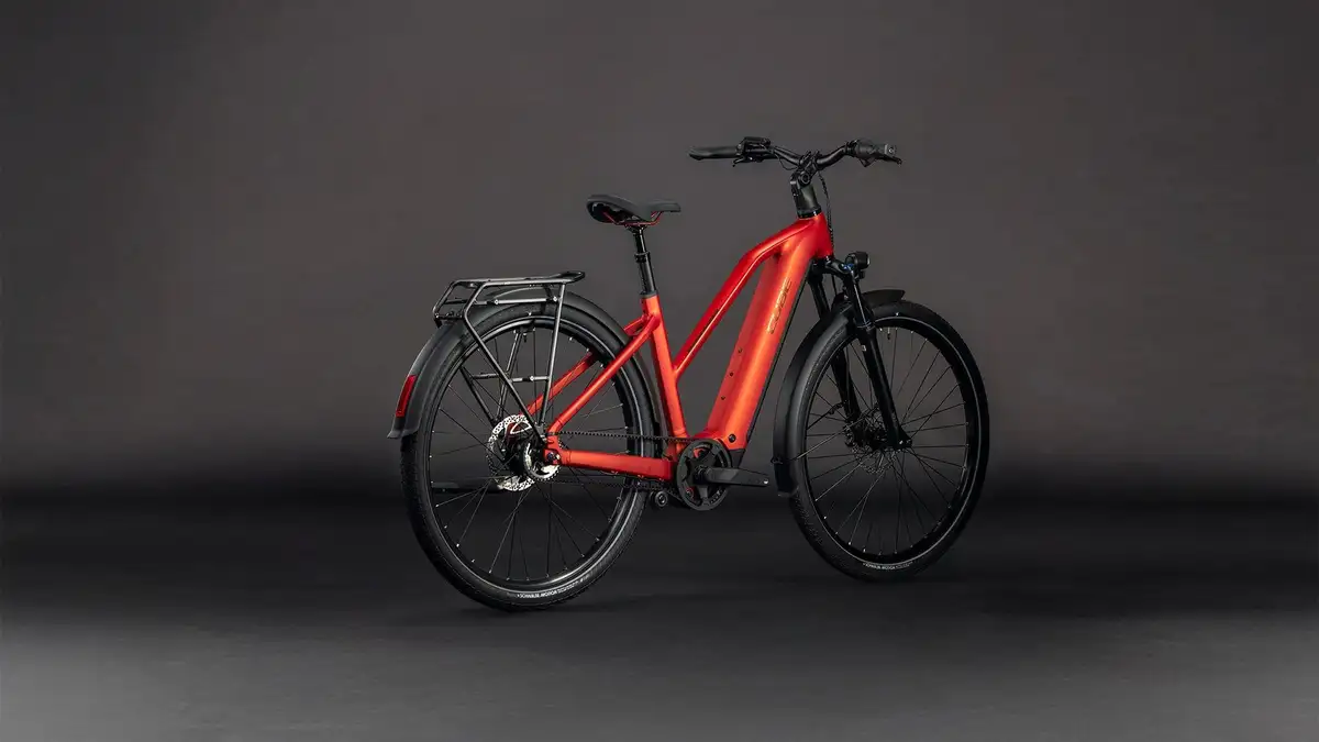Cube TOURING HYBRID COMFORT SLX 800 CHILLI/CHROME - Afbeelding 7