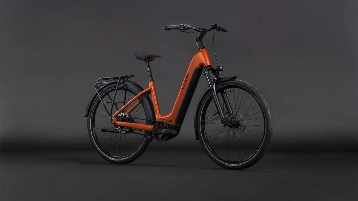 Cube TOURING HYBRID COMFORT SLX 800 CHILLI/CHROME - Afbeelding 7