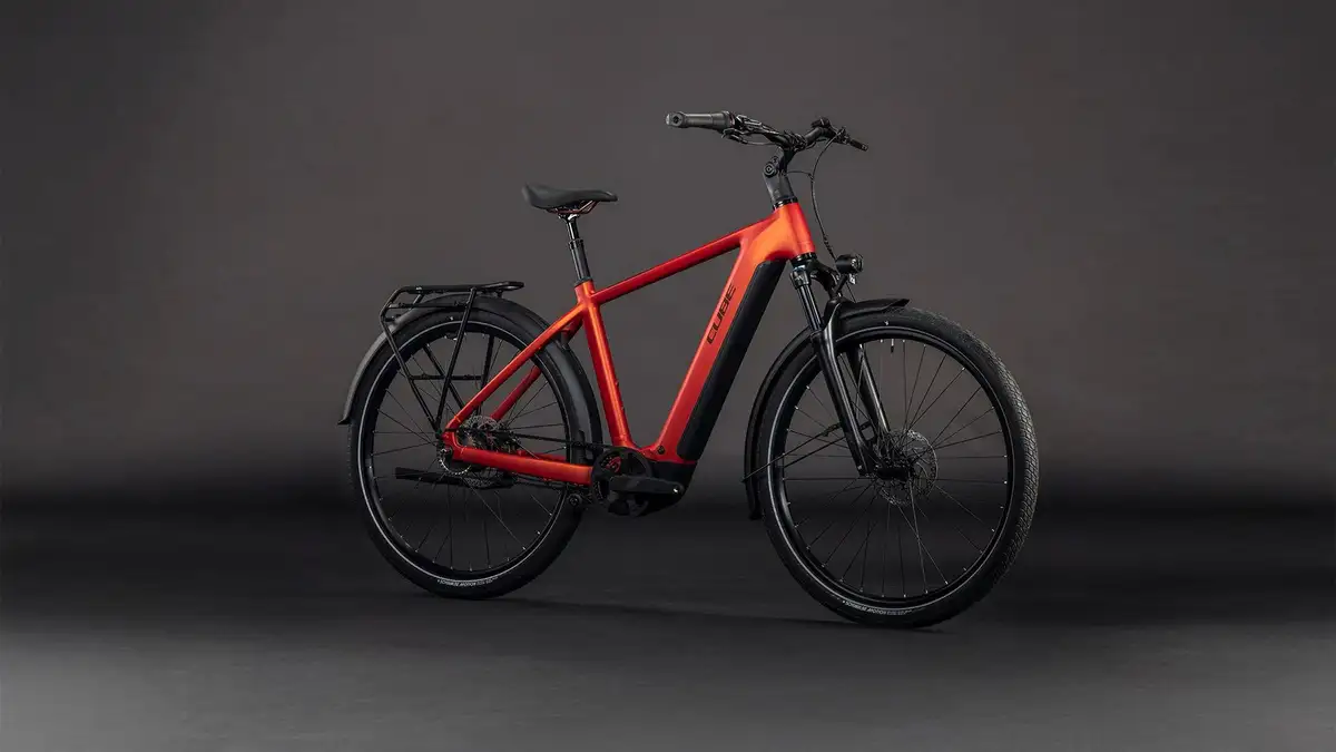 Cube TOURING HYBRID COMFORT SLX 800 CHILLI/CHROME - Afbeelding 7