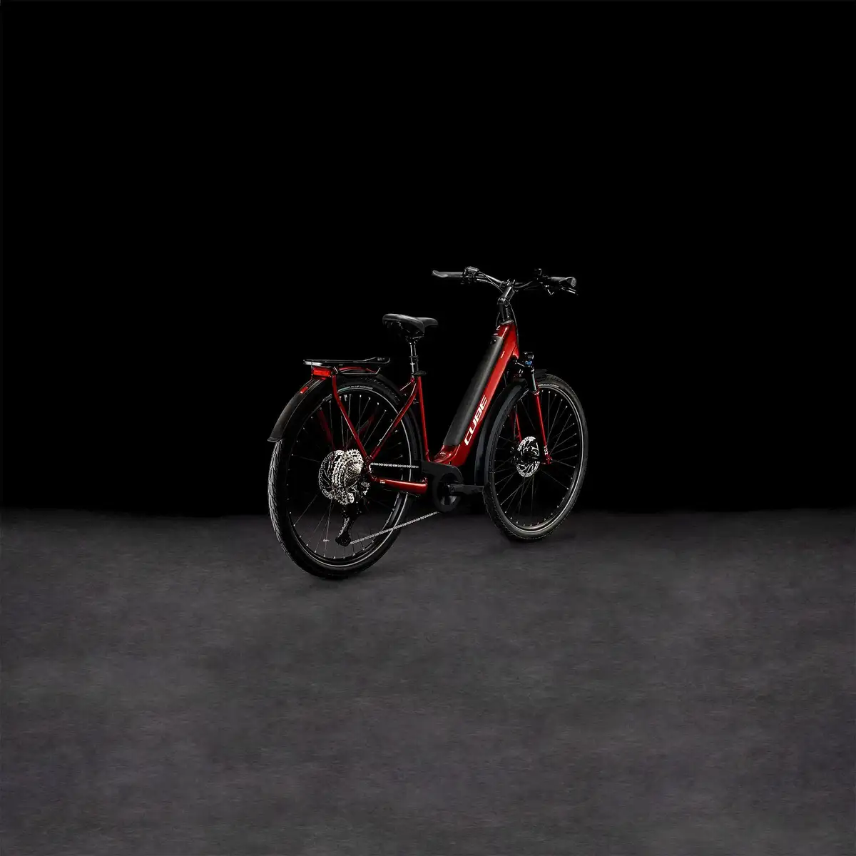 Cube TOURING HYBRID EXC 625 RED/WHITE - Image 7