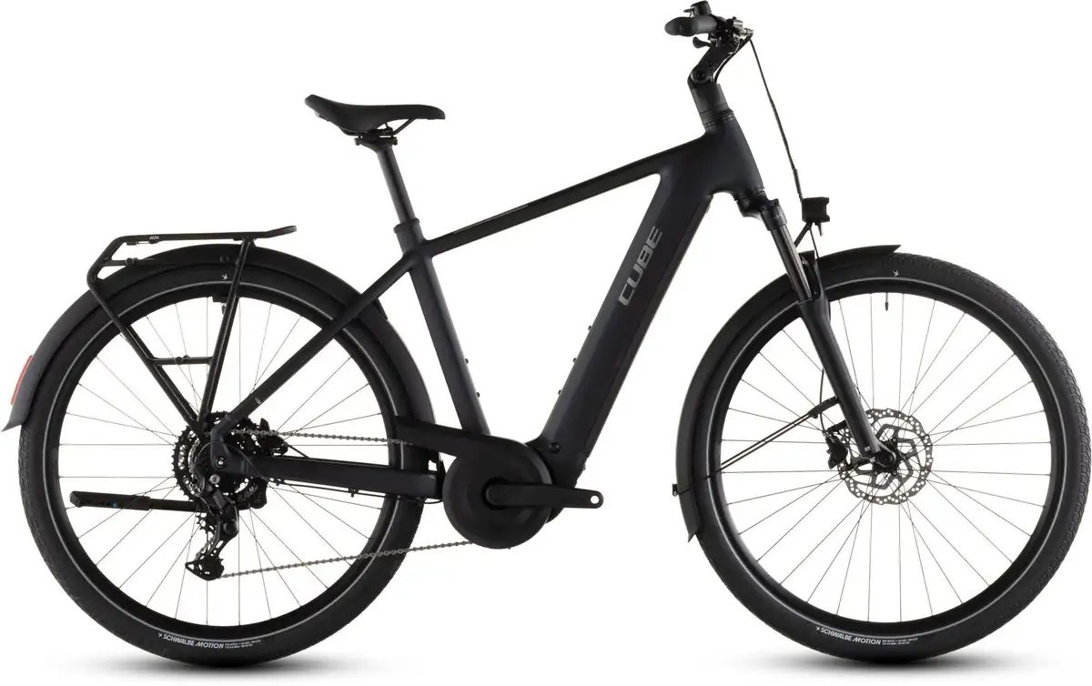 Cube TOURING HYBRID ONE 600 COAL/CHROME - Afbeelding 1