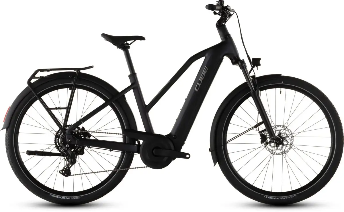 Cube TOURING HYBRID ONE 600 COAL/CHROME - Afbeelding 1
