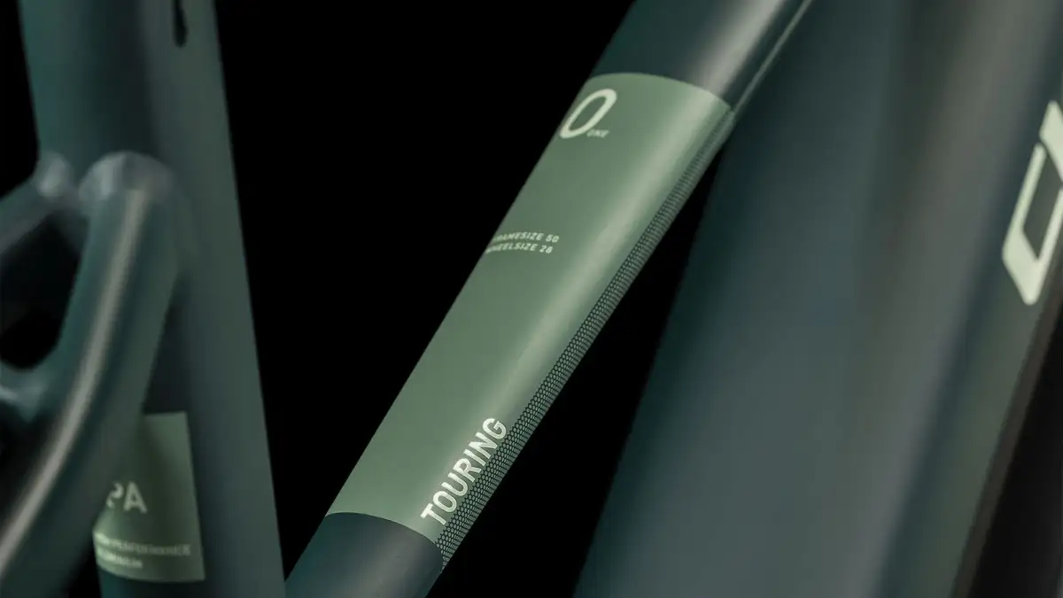 Cube TOURING HYBRID ONE 625 DARKGREEN/GREEN - Afbeelding 2