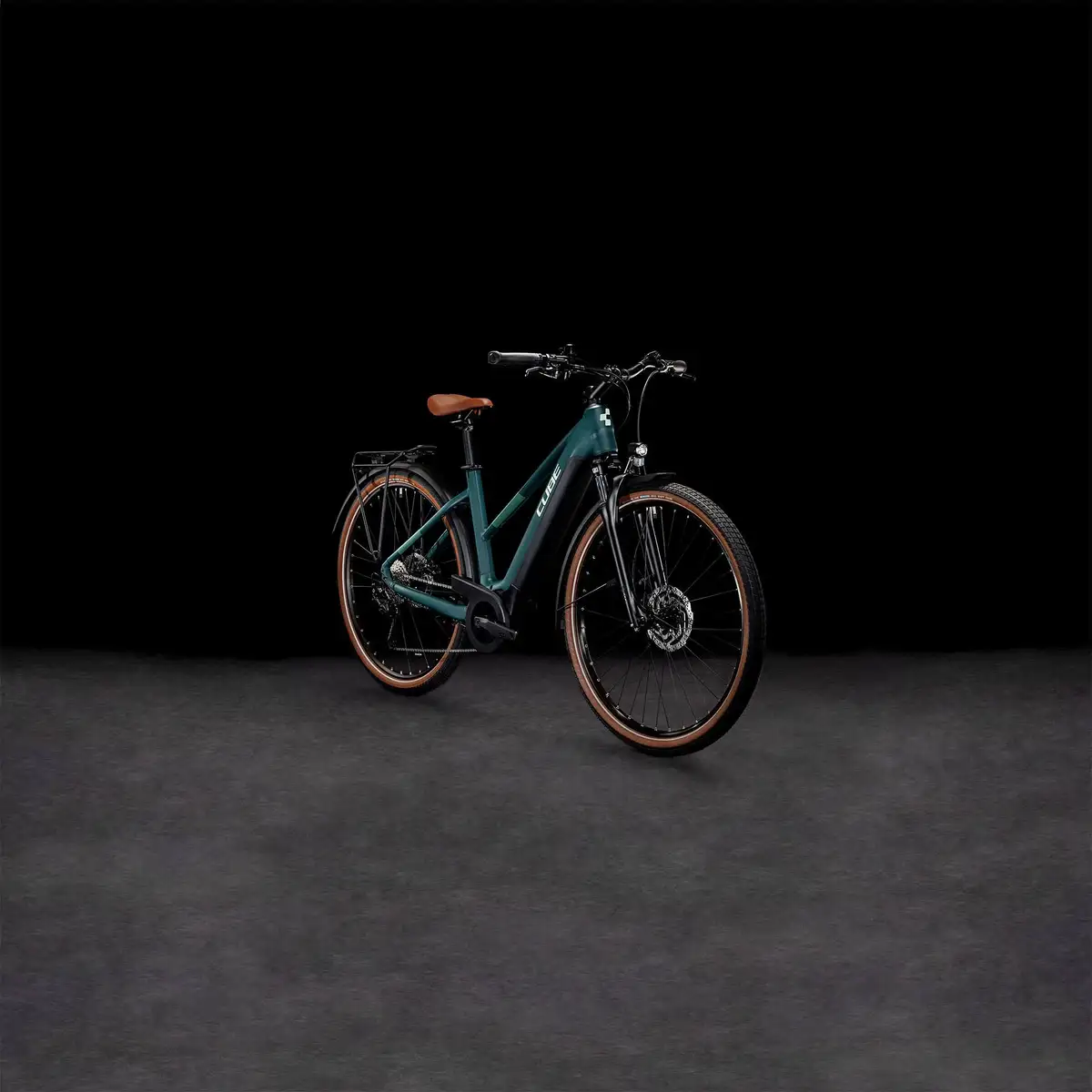 Cube TOURING HYBRID ONE 625 DARKGREEN/GREEN - Afbeelding 7
