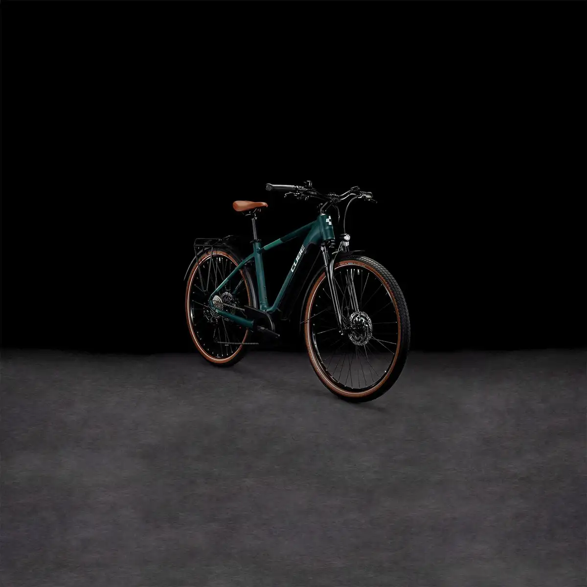 Cube TOURING HYBRID ONE 625 DARKGREEN/GREEN - Afbeelding 7
