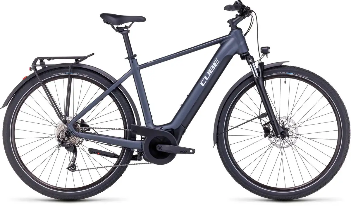 Cube TOURING HYBRID ONE 625 GREY/WHITE - Afbeelding 1
