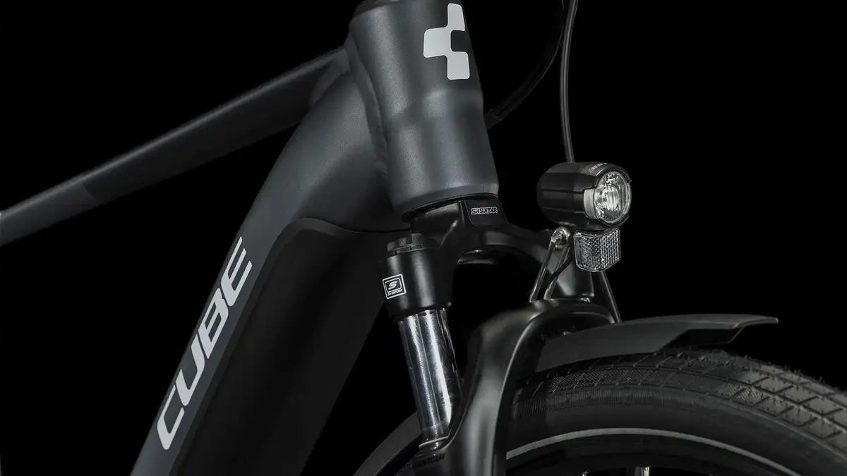 Cube TOURING HYBRID ONE 625 GREY/WHITE - Afbeelding 5