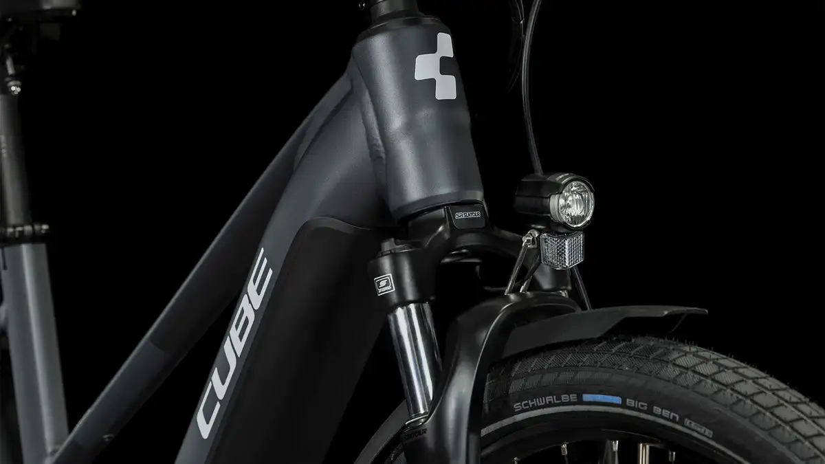 Cube TOURING HYBRID ONE 625 GREY/WHITE - Afbeelding 5