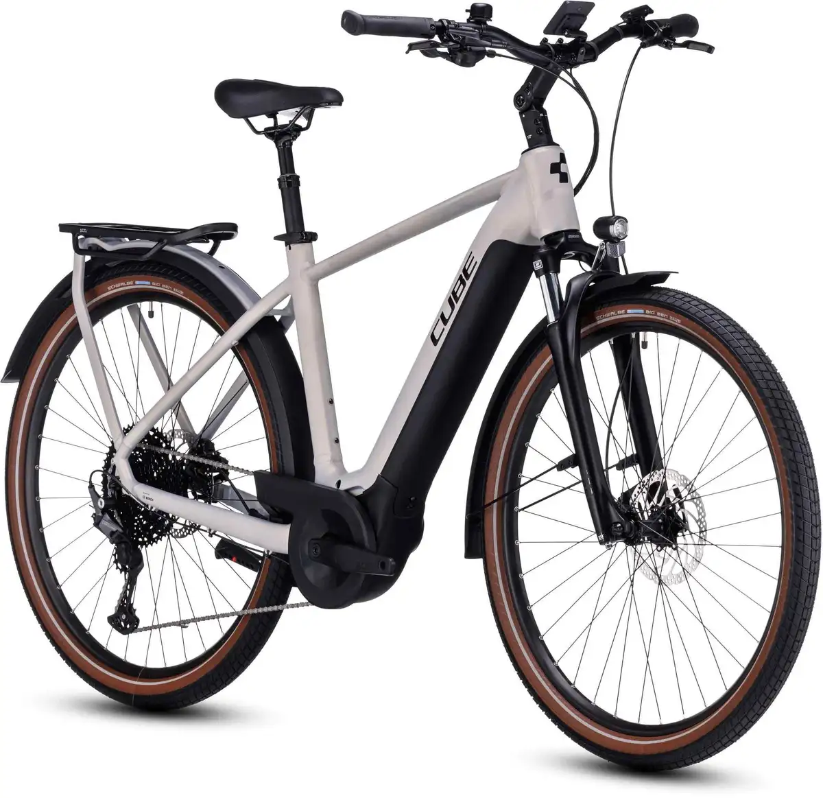 Cube TOURING HYBRID PRO 625 PEARLYSILVER/BLACK - Afbeelding 2