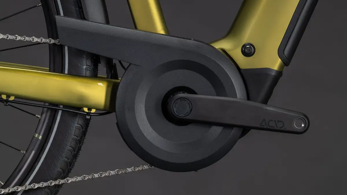 Cube TOURING HYBRID PRO 800 GOLDENLIME/BLACK - Afbeelding 5