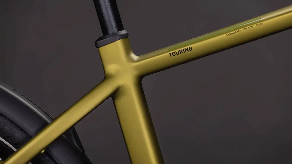 Cube TOURING HYBRID PRO 800 GOLDENLIME/BLACK - Afbeelding 6