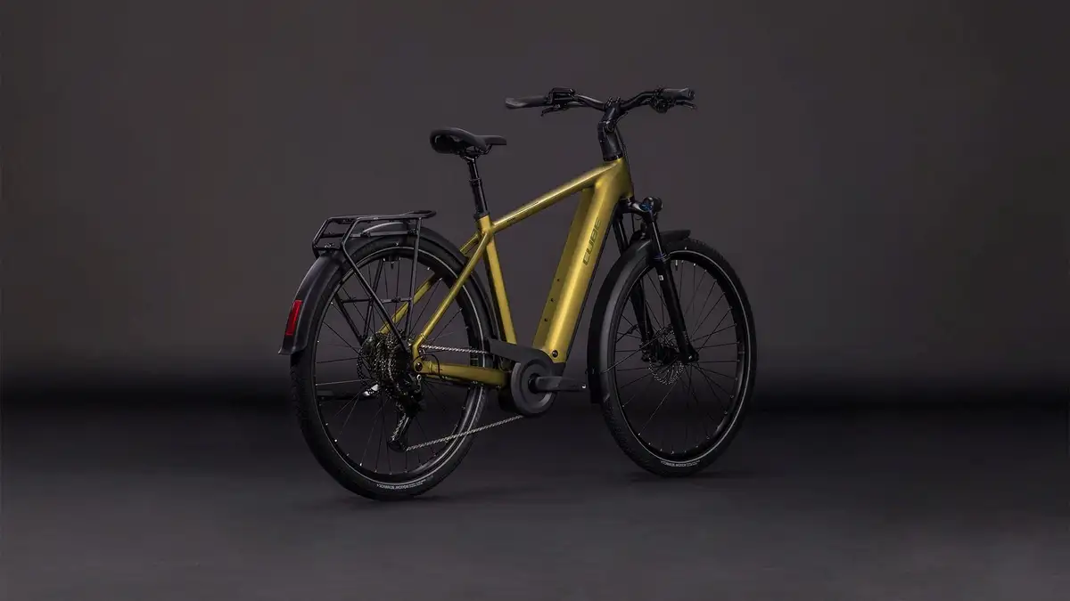 Cube TOURING HYBRID PRO 800 GOLDENLIME/BLACK - Afbeelding 8