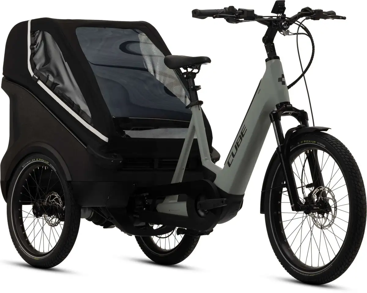 Cube TRIKE HYBRID FAMILY 750 SWAMPGREY/BLACK - Afbeelding 2