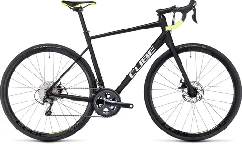 Cube ATTAIN RACE BLACK/WHITE