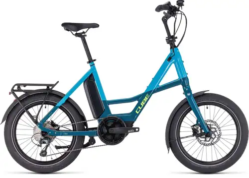 Cube COMPACT SPORT HYBRID 500 BLUE/LIME