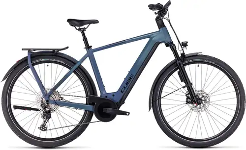 Cube KATHMANDU HYBRID ABS 750 SMARAGDGREY/BLUE