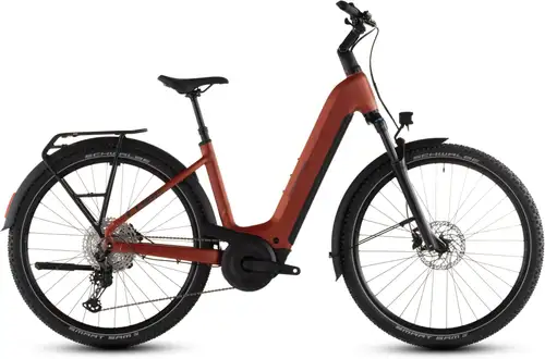 Cube NURIDE HYBRID PRO 800 CHILLI/BLACK