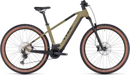 Cube REACTION HYBRID RACE 625 OLIVE/GREEN