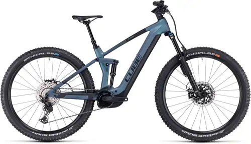 Cube STEREO HYBRID 140 HPC ABS 750 SMARAGDGREY/BLUE