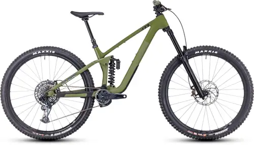 Cube STEREO ONE77 C:68X TM 29 OLIVE/CHROME