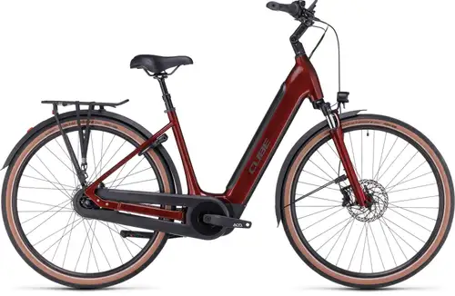 Cube SUPREME RT HYBRID PRO 625 RED/BLACK