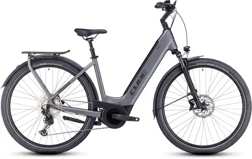 Cube TOURING HYBRID EXC 625 GREY/METAL
