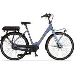 Cortina Cortina E-Common MM300 43V N7, accu 750Wh, Aegean blue matt, Dames, D50 voor lengte: 165 - 170cm