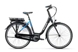 Koga Koga E-Nova, accu 300Wh, off black matt, Dames lage instap, Dli50 voor lengte: 165 - 170cm